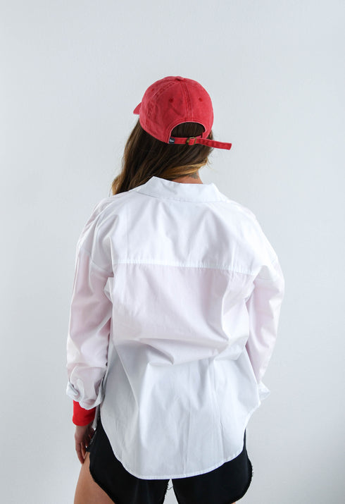 Utah Pocket Logo Lux Linen Button Up